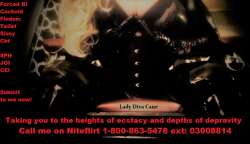 "Lady Diva Cane" Mistress